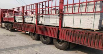 绥化 白麻荔枝面外墙干挂，工厂装车日常