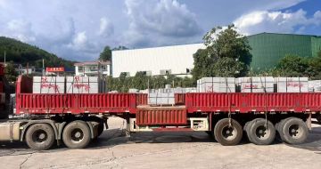 绥化 芝麻灰花岗岩地铺石出货日常