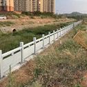 绥化 白麻河道栏杆效果展示图