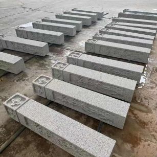 绥化 白麻方柱雕花防水