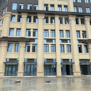 绥化 黄金麻花岗岩荔枝面小区外墙干挂