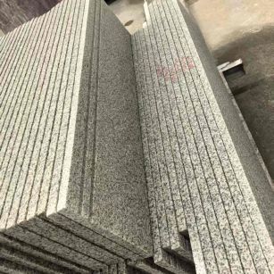 绥化 白麻荔枝面花岗岩楼梯踏步