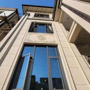 绥化 黄金麻荔枝面别墅外墙干挂效果展示