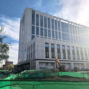 绥化 白麻花岗岩石材外墙干挂