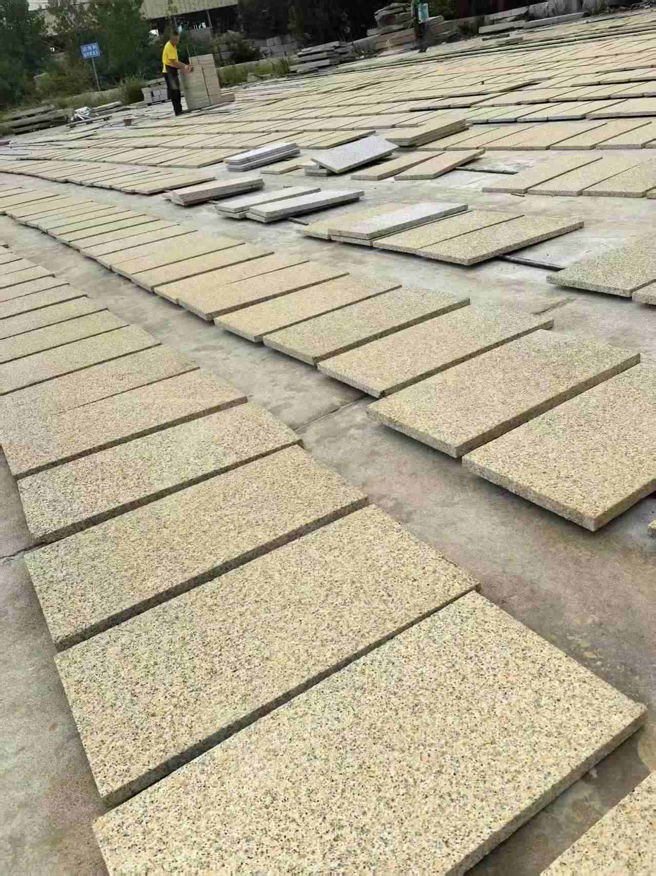 绥化 黄金麻荔枝地铺石面排板