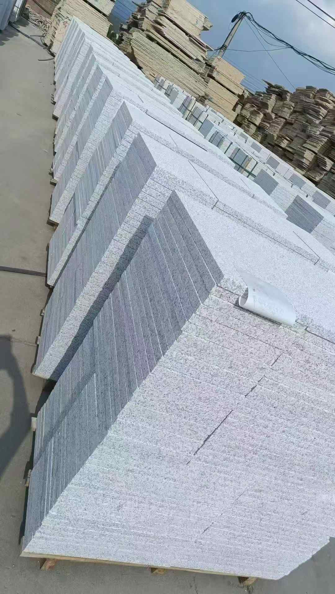 绥化 白麻荔枝面花岗岩地铺石