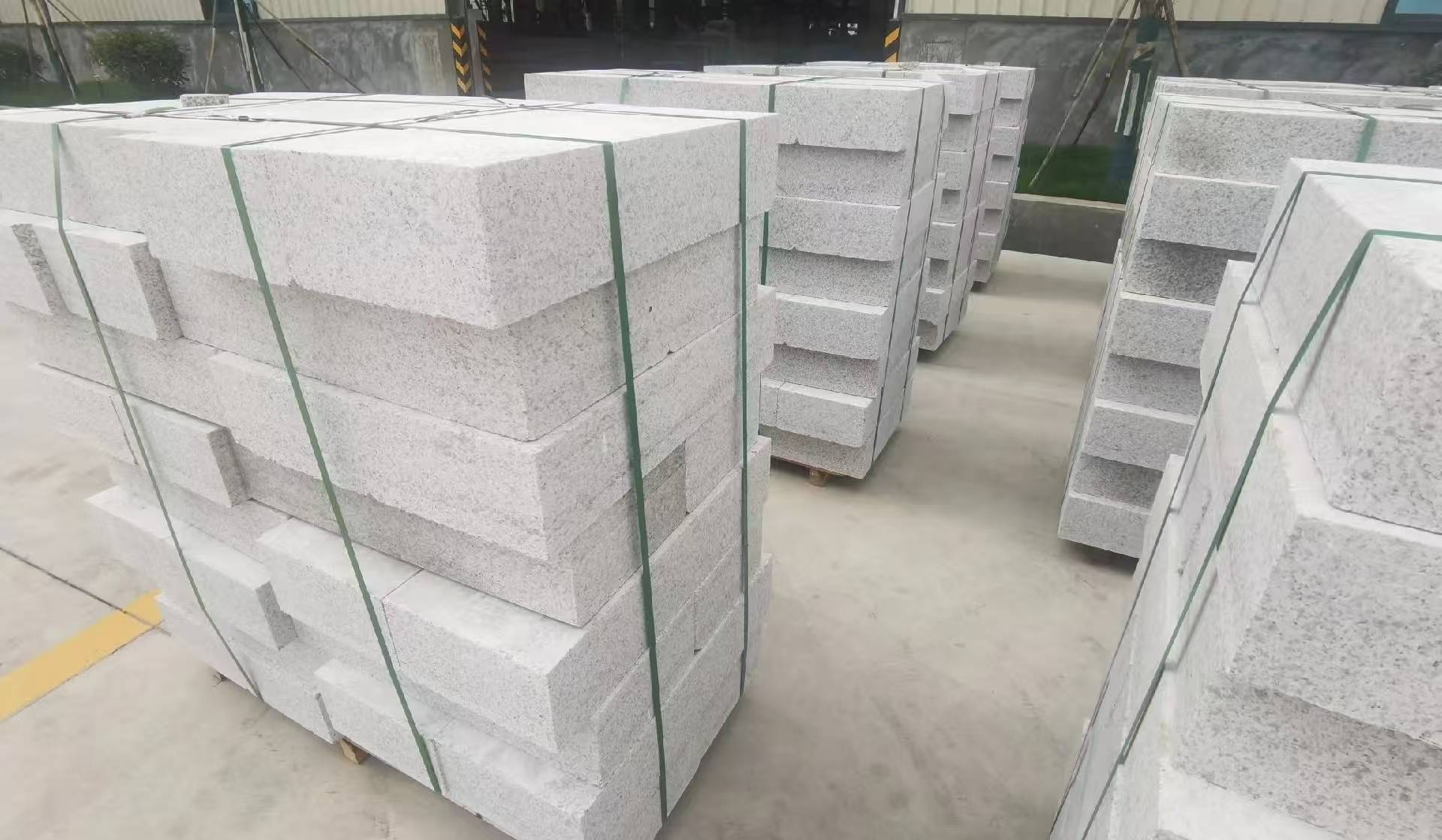 绥化 白麻花岗岩路沿石，立缘石，平缘石，路牙石，道牙石，马路牙子等